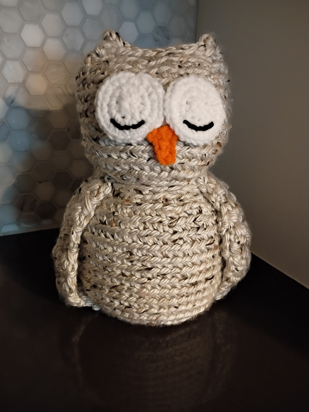 Crochet Sleepy Owl